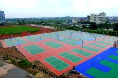 徐州塑胶篮球场施工